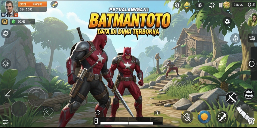 Gameplay intens dan penuh petualangan dalam BATMANTOTO.