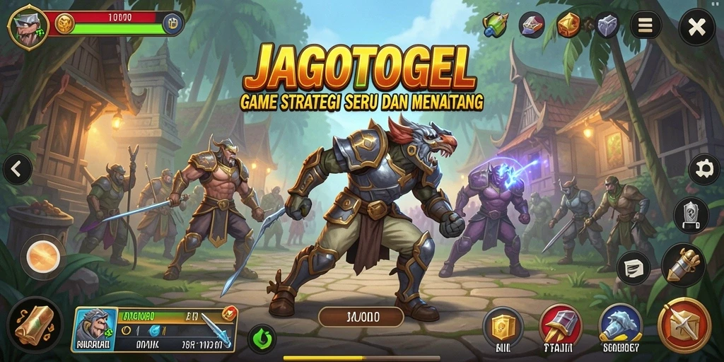 Tampilan permainan menegangkan di JAGOTOGEL yang menunjukkan strategi dan taktik.