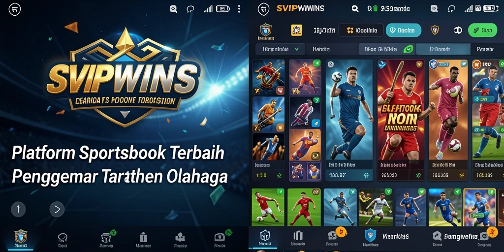 Tampilan screenshot gameplay dari aplikasi Sportsbook SVIPWINS.