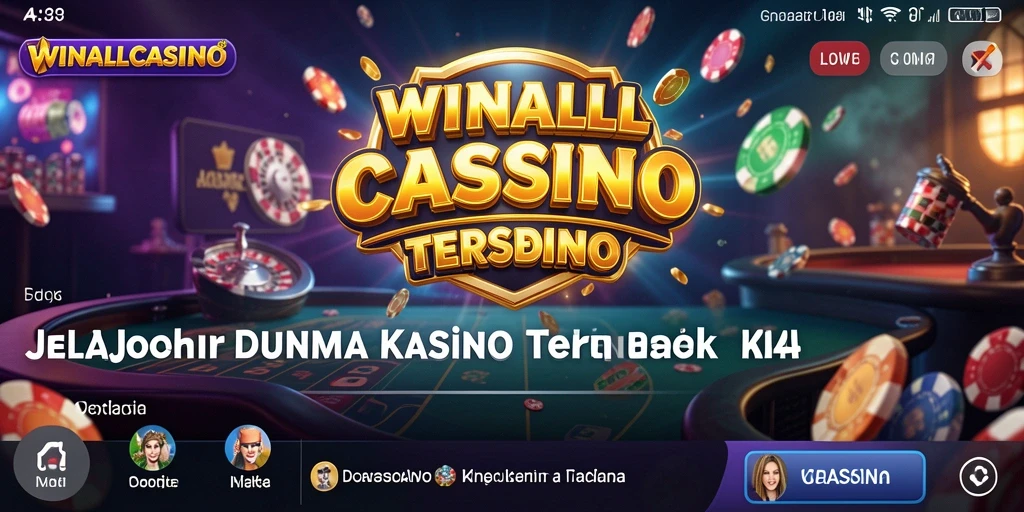 Gameplay menakjubkan di dunia kasino terbuka WINALLCASINO.